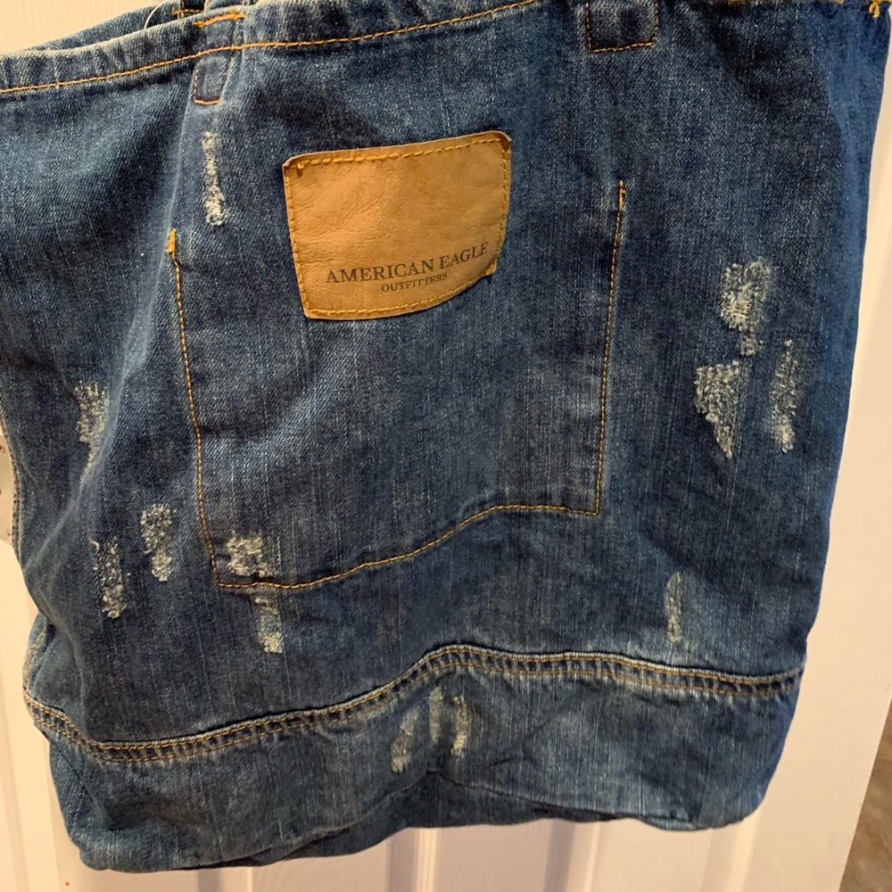 Denim American eagle bag!!